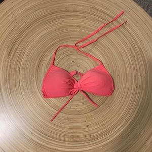 pink bikini top